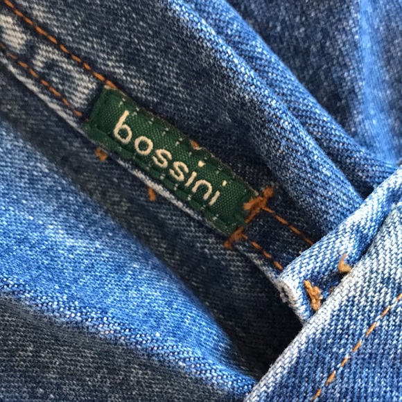 Bossini Dark Wash Long Sleeve Button Denim Jacket Small - Picture 4 of 7